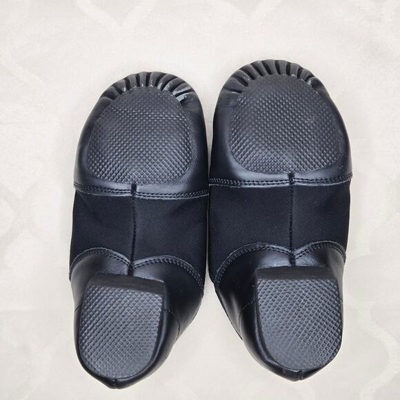 STELLE Black Leather Split Sole Jazz/Contemporary Dance Shoes Size 12.5 ML - Picture 6 of 9